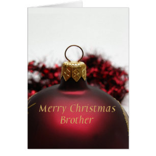 Brother Merry Christmas card