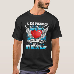 Brother My Angel In Memory Of Brother In Heaven T-Shirt