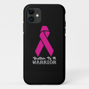 Brother of a Breast Cancer Warrior iPhone 11 Case