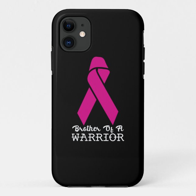 Brother of a Breast Cancer Warrior Case-Mate iPhone Case (Back)