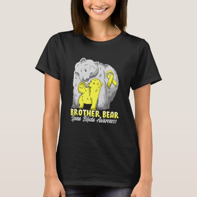 Brother Of A Child With Spina Bifida Related Broth T-Shirt (Front)