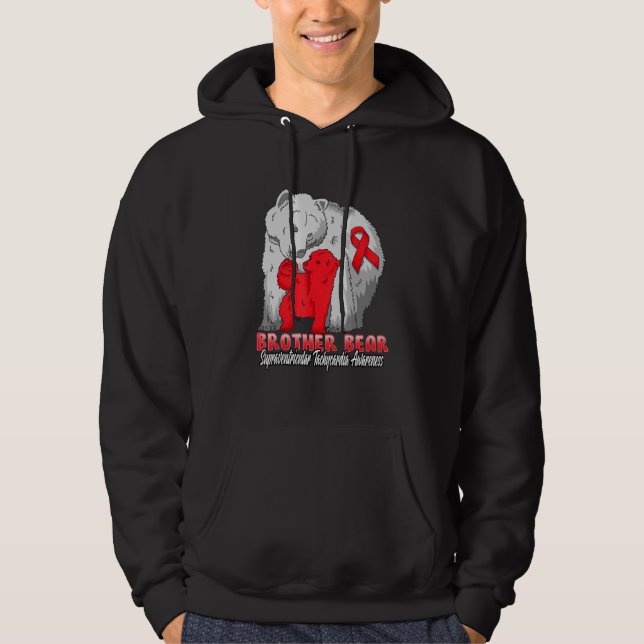 Brother Of A Child With Svt Related Brother Bear Hoodie (Front)