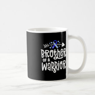 Brother Of A Warrior Hydrocephalus Awareness Famil Coffee Mug