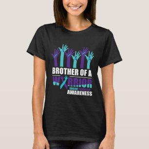Brother Of A Warrior Suicide Awareness Mental Heal T-Shirt