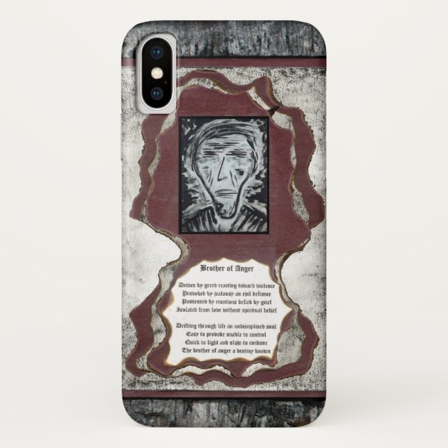 Brother of Anger Case-Mate iPhone Case (Back)