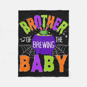 Brother Of Brewing By Halloween Men Women Kids Fleece Blanket