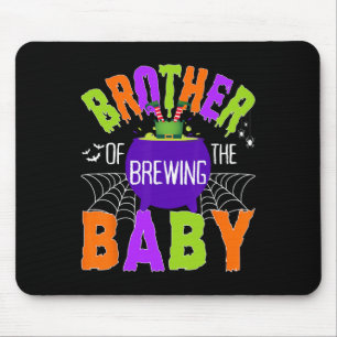 Brother Of Brewing By Halloween Men Women Kids  Mouse Pad