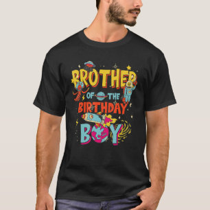 Brother of the Birthday Boy Astronaut Boy Space Bd T-Shirt