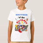 Brother of the Birthday Boy Race Car Patry shirt<br><div class="desc">Celebrate  birthday with this special t-shirt,  special and personalized design</div>