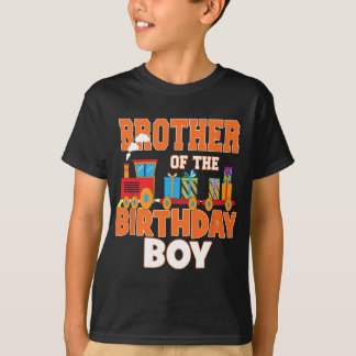 Brother Of The Birthday Boy Train Lover B-day Part T-Shirt
