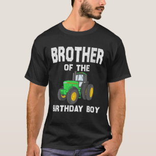 Brother Of The Birthday Boy Vintage Farm Tractor P T-Shirt