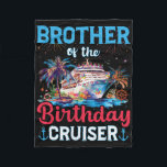 Brother Of The Birthday Cruiser Funny Cruise Birth Fleece Blanket<br><div class="desc">Brother Of The Birthday Cruiser Funny Cruise Birthday Gifts</div>