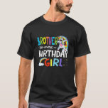 Brother Of The Birthday Girl Funny Dabbing Unicorn T-Shirt<br><div class="desc">Brother Of The Birthday Girl Funny Dabbing Unicorn Mom</div>