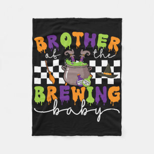 Brother Of The Brewing By Halloween Men Women Kids Fleece Blanket