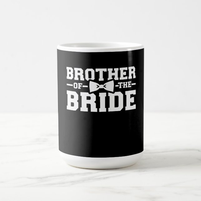 Brother Of The Bride Gift For Brother Coffee Mug (Center)