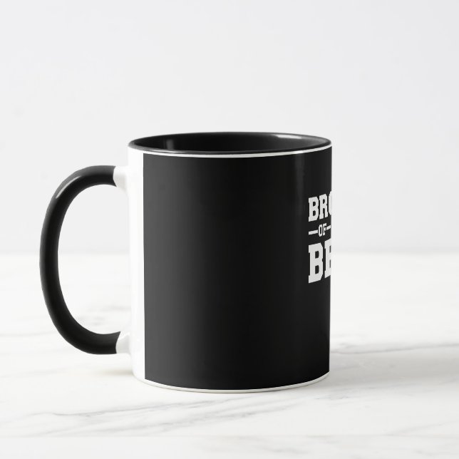 Brother Of The Bride Gift For Brother Mug (Left)