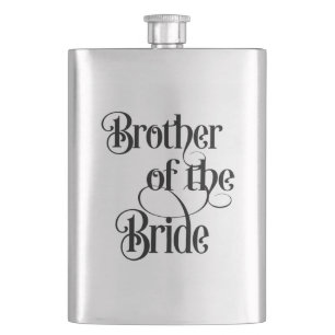 Brother of the Bride Hip Flask