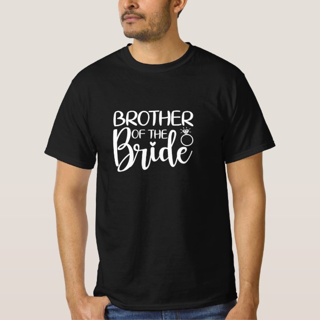 BROTHER of the BRIDE T-Shirt (Front)