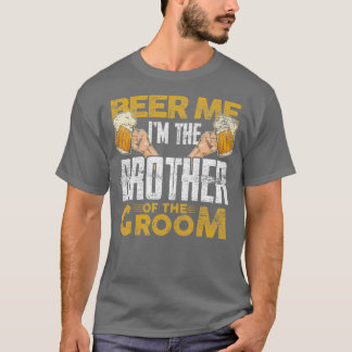 Brother of the groom beer T-Shirt