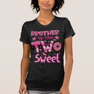 Brother Of The Two Sweet Donut Birthday T-Shirt