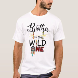 Brother Of The Wild One 1st Birthday First Thing T-Shirt