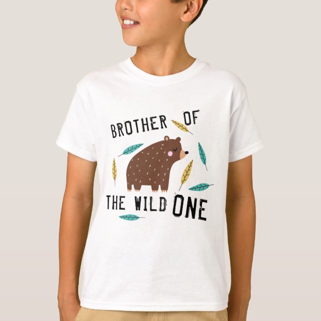 Brother Of The Wild One T-Shirt (Front)