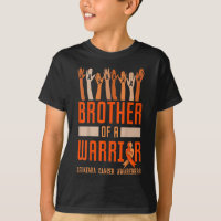 Brother Of Warrior Leukemia Awareness Ribbon Gift
