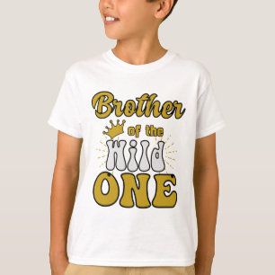 Brother of Wild One Birthday T-Shirt