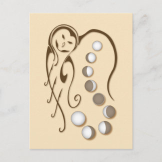 Brother Owl : Carte postale Soeur Moon