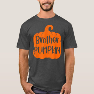 Brother Pumpkin Matching Family Thanksgiving Hallo T-Shirt