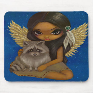 "Brother Raccoon" Mousepad