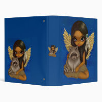 Brother Raccoon native american angel fairy Binder