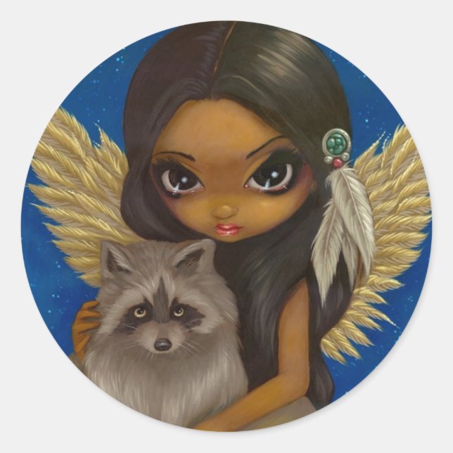 "Brother Raccoon" Sticker (Front)