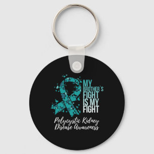Brother’s Fight Polycystic Kidney Disease Pkd Awar Keychain