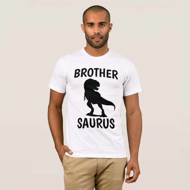 BROTHER SAURUS Funny T-shirts (Front Full)