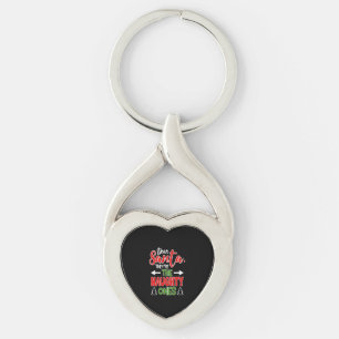 Brother Sister Christmas Gift Keychain