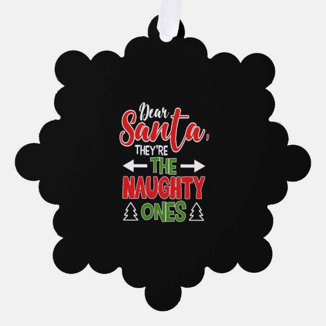 Brother Sister Christmas Gift Ornament Card (Front)