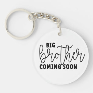 Brother soon. Coming soon to be a big brother Keychain