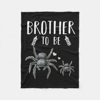 Brother To Be Sder Baby Shower Announcement Hallow Fleece Blanket