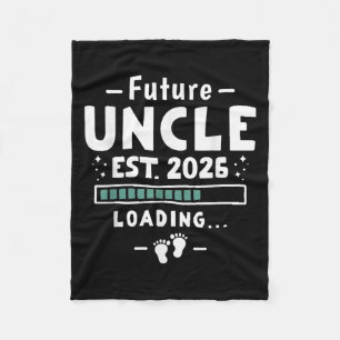 Brother To Uncle Pregnancy Announcement - Future U Fleece Blanket