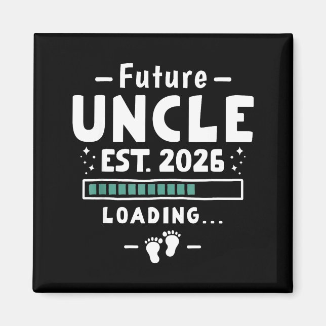 Brother To Uncle Pregnancy Announcement - Future U Magnet (Front)