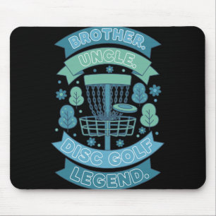 Brother Uncle Disc Golf Legend Nner  Mouse Pad