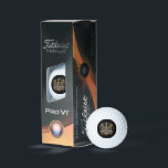 Brotherhood Cigar Company Golf Balls<br><div class="desc">Bring Brotherhood pride to the course with the Brotherhood Cigar Company Golf Balls. Featuring the signature crest flanked by regal lions in gold and espresso tones, this design represents craftsmanship, loyalty, and classic masculine style. Perfect for a round with friends, tournaments, or as a refined gift, these golf balls combine...</div>