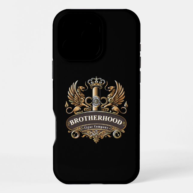 Brotherhood Cigar Company iPhone Case (Back)