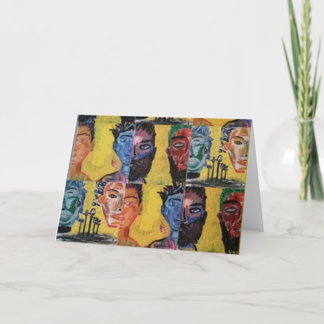 brotherhood scouts lgbt fraternity internationals card (Front)