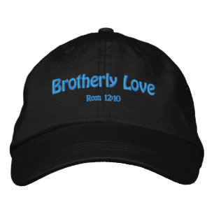 Brotherly Love Customize it Embroidered Hat