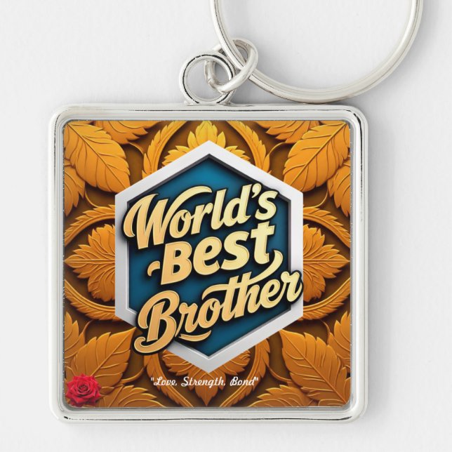 "Brotherly Love Forever" Keychain (Front)