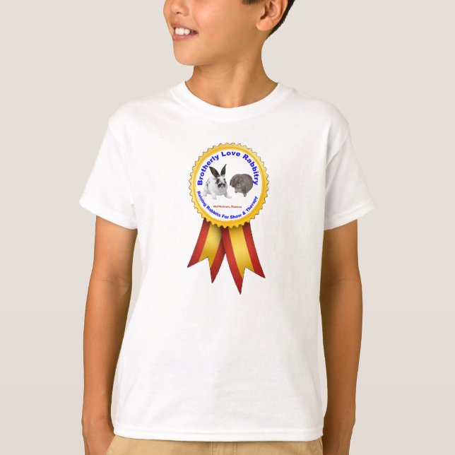 Brotherly Love Rabbitry Logo T-Shirt (Front)
