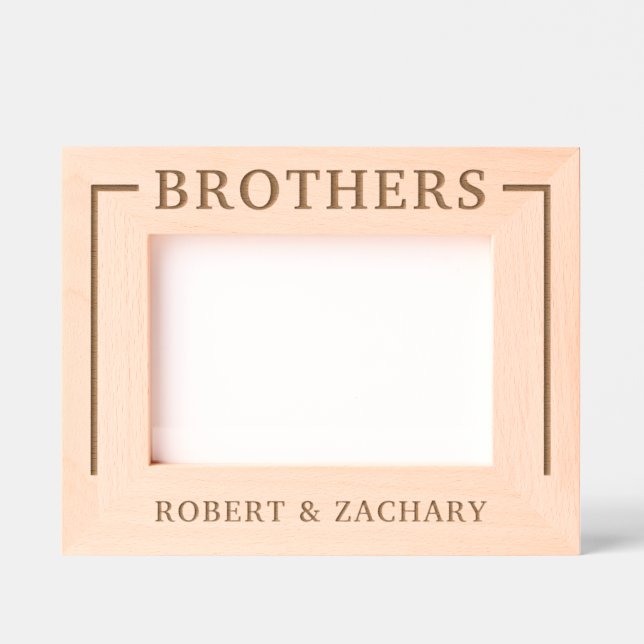 Brothers Etched Frames (Front)