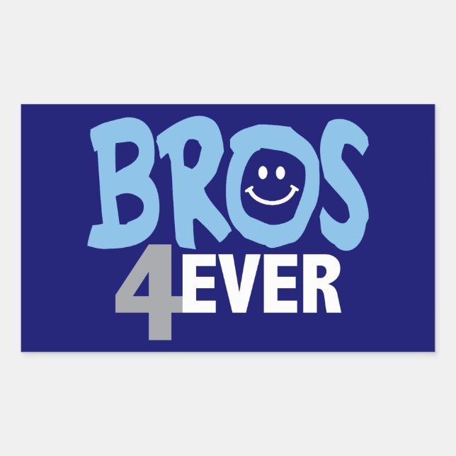 Brothers Forever Sticker (Front)